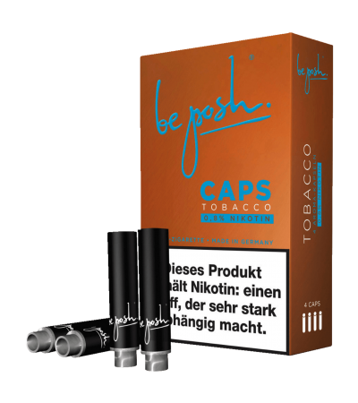 Be posh Caps Tobacco8 4 Stück