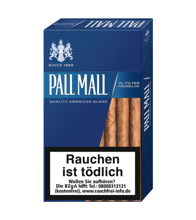 Pall Mall Filter Zigarillos XL Smooth Taste 17 Stück